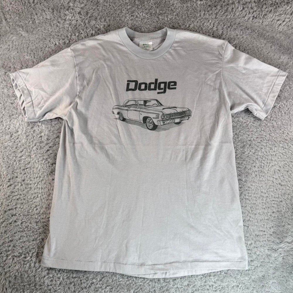70/80's Dodge grey vintage tee